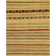 thumbnail image 1 of Ahgly Company Indoor Rectangle Abstract Orange Abstract Area Rugs, 2' x 5', 1 of 6