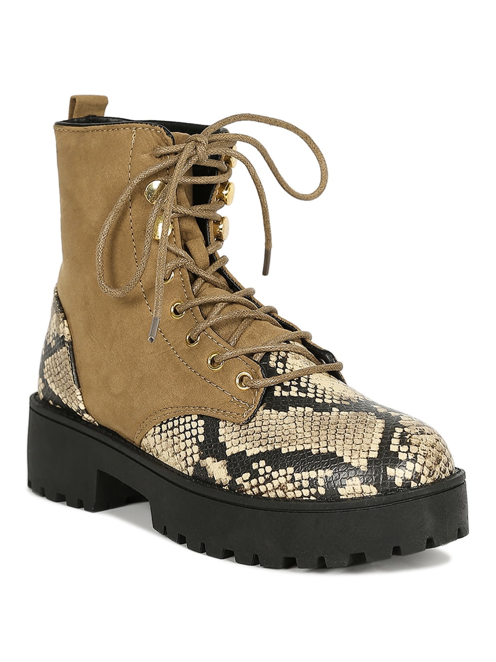 womens lug sole platform ankle boots