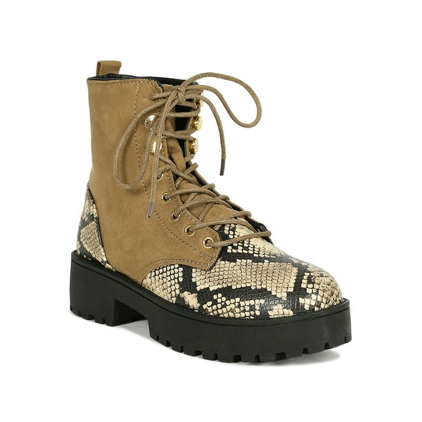 womens lug sole platform ankle boots