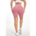 thumbnail image 3 of VENUZOR Women's Yoga Shorts High Waist Workout Shorts Butt Lifting Tummy Control Running Shorts for Gym Biker Shorts Anti-Cellulite Scrunch Pants, 3 of 5