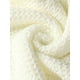 thumbnail image 5 of INSPIRE CHIC Vestido Midi de Punto con Cuello Redondo y Volantes para Mujeres S Blanco, 5 of 6