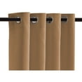 thumbnail image 3 of Legacy Decor Blackout Room Divider Panel Privacy Partition Heavyweight Premium Fabric, Grommet Top, 60" Wide X 108" Tall, Khaki Color, Indoor., 3 of 5
