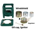 thumbnail image 4 of Portable Kerosene Stove 8-Wicks, Outdoor Camp Heater and Cookware Burner for Hiking, Backpacking, Survival and Camping, 4 of 8