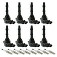 thumbnail image 3 of SINOCMP 8PCS UF535 Ignition Coils Pack & Iridium Spark Plugs for Mercedes-Benz CLS550 E550 S550 GL450 SL550 ML550 S450 CL550 CLK550 G550 V8 4.6L 4.7L 5.5L, 3 of 7