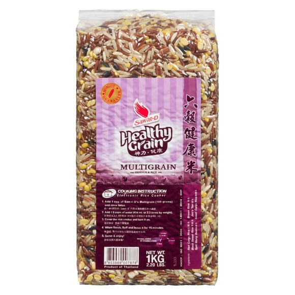 Sawat-D Healthy Grain Multigrain Rice, 1 Kg