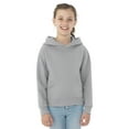 thumbnail image 1 of Jerzees Youth NuBlend Pull Over Hooded Sweatshirt, M, Heather Grey, 1 of 2