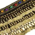 thumbnail image 4 of Accesorios de disfraz de bufanda de cadera con cinturón de para danza del vientre de mujer Negro Hugo Cinturón para danza del vientre, 4 of 8