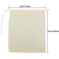 thumbnail image 2 of 50 Pack Reusable Cotton Muslin Bags for Kitchen, Potion, Tea, Coffee, Spice Storage, White, 2 of 5
