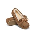 thumbnail image 4 of Dream Pairs Kids House Slippers Boys Girls Comfort Indoor Outdoor Moccasin Shoes KSL211 CHESNUT Size 12 little kid, 4 of 5