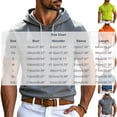 thumbnail image 3 of Mens Short Sleeve Drawstring Hoodie Cotton Moisture Wicking Hooded T-shirts Sweatshirts Lightweight Solid Tops with Kangaroo Pocket Size 2XL Orange, 3 of 5