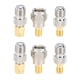 thumbnail image 1 of Adaptador tipo F a SMA de latón puro, impedancia de 50 ohmios, 6 uds., con fuerte conectividad para antenas externas de Radio Wi Fi, 1 of 8