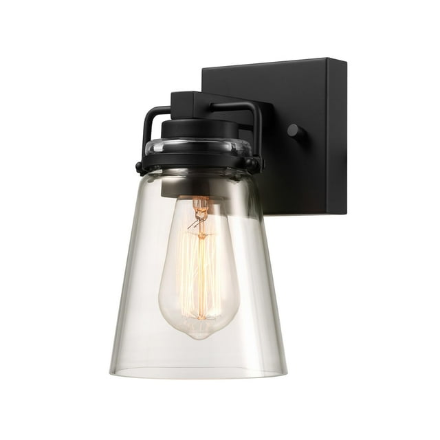Aplique de Pared Exterior GLOBE Electric 60000174 de Atardecer a Amanecer