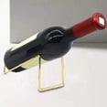 thumbnail image 4 of Estante decorativo para botellas, estante de exhibición, estante de almacenamiento, soporte de exhibición de botellas, soporte de botella de Metal Dorado perfecl Botellero, 4 of 8