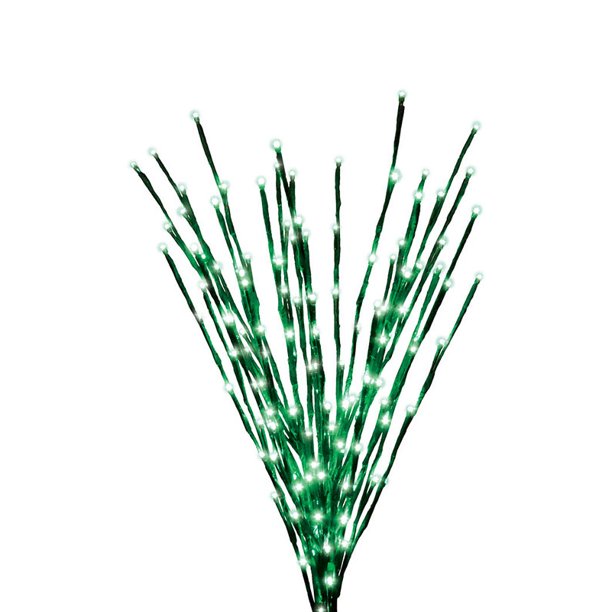 Celebrations LEDLBRST140GRA Christmas LED Burst Lights, Green, 36"