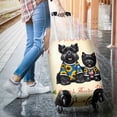 thumbnail image 3 of Happy Mother's Day Proud Scottish Terrier Mom Travel Luggage Cover Scottie Dog Lover Gifts Suitcase Dust Protective Decor - 03003, 3 of 5
