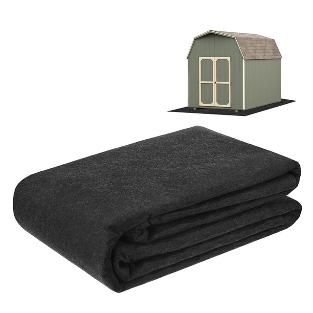 Mat de Almacenamiento Exterior Uxcell, Mat de Piso Impermeable para Cobertizo Pequeño para Proteger el Piso de Muebles de Patio 6.2x8 FT