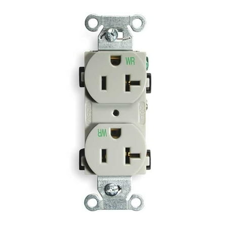 Hubbell Wiring Device-Kellems BR20GRYWR