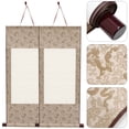 thumbnail image 2 of Miangastore Calligraphy Paper Scroll Brown For Friends Writing 2Pcs 27.6X11.2X0.04In, 2 of 8