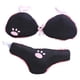 thumbnail image 5 of Squeaky Dog Toys Zulema Juguete de peluche para masticar Negro 16x7cm, 5 of 7