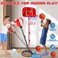 thumbnail image 3 of Set 2 en 1 de Aro de Baloncesto y Bolsa de Boxeo para Niños NEUBSAW, 3 of 8