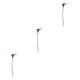 thumbnail image 4 of Billuyoard Atmósfera romántica con cala simulada: alta adaptabilidad para varios entornos de decoración del hogar PU duradero Rojo brillante Type1 NO1, 4 of 6