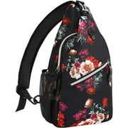 Mosiso Polyester Sling Chest Backpack - Lightweight Crossbody Shoulder Bag for Men & Women, Ideal for Outdoor Sports & Travel