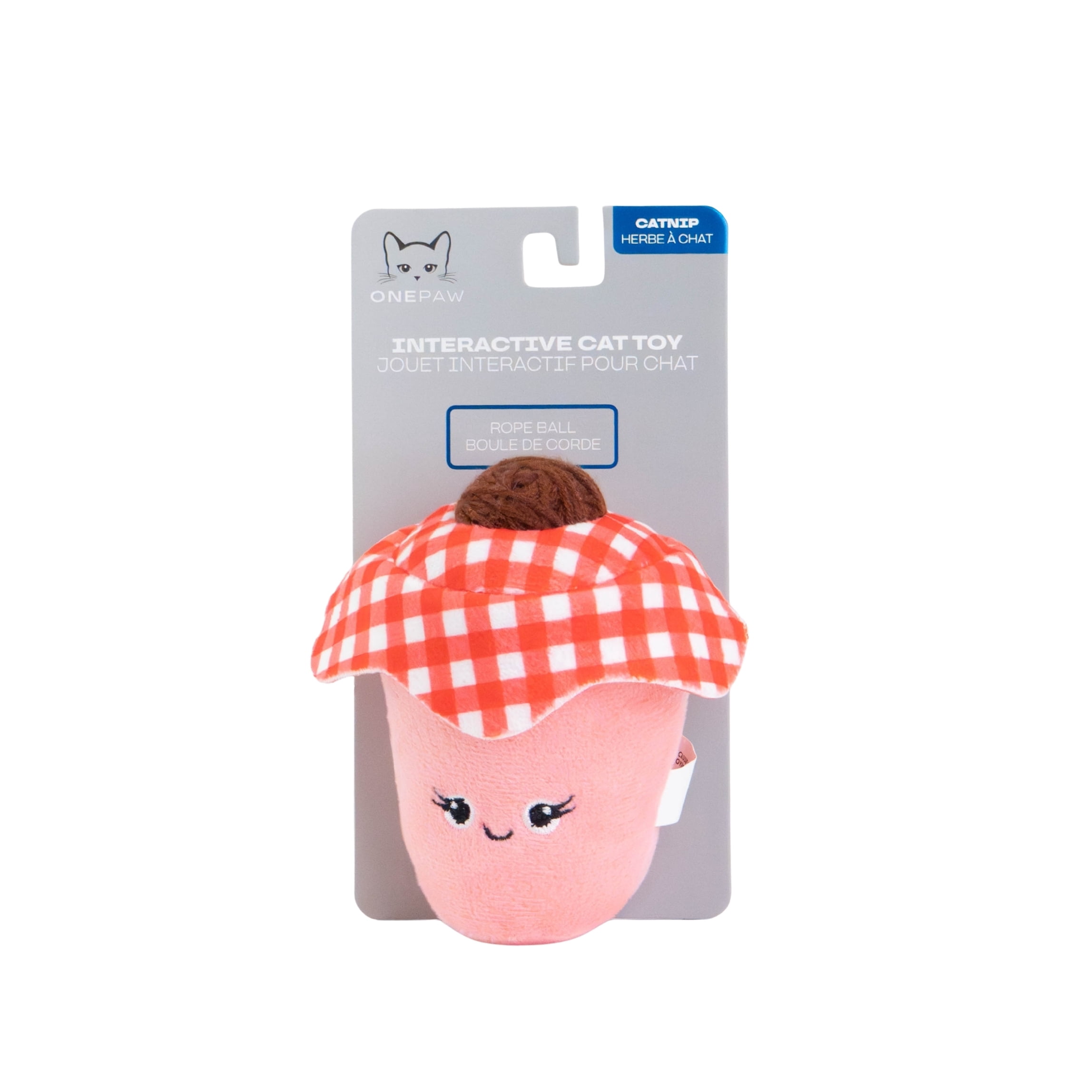 One Paw, Jouet pour Chat en Forme de Confiture, Interactif et Amusant