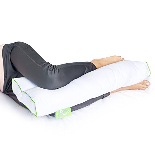 Sleep Yoga Leg Back Sleepers & Side Sleepers, Ergonomically Designed Down Alternative Between & Under Pillow for Knee Support,