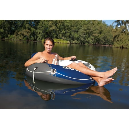 Intex - 1 Person Inflatable Floating Raft - Multi