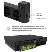 USB Cooling fan Compatible with Xbox One X Console, with 3 Cooling Fans and one 2.0 USB Port - Only Compatible with Xbox one X