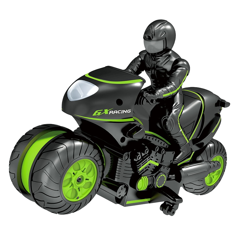 Kepooman Child' s Rechargeable RC Motorcycles Toys for Kids, 11" * 4" * 7 ", Green Kepooman Child' s Rechargeable RC Motorcycles Toys for Kids, 11" * 4" * 7 ", Green