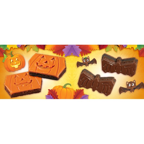 Little Debbie Brownie Combo (Brownie Pumpkins and Bat Brownies) 20.31