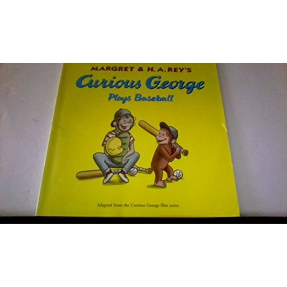 Pre-Owned Curious George Plays Baseball (Paperback) 0395390354 9780395390351
