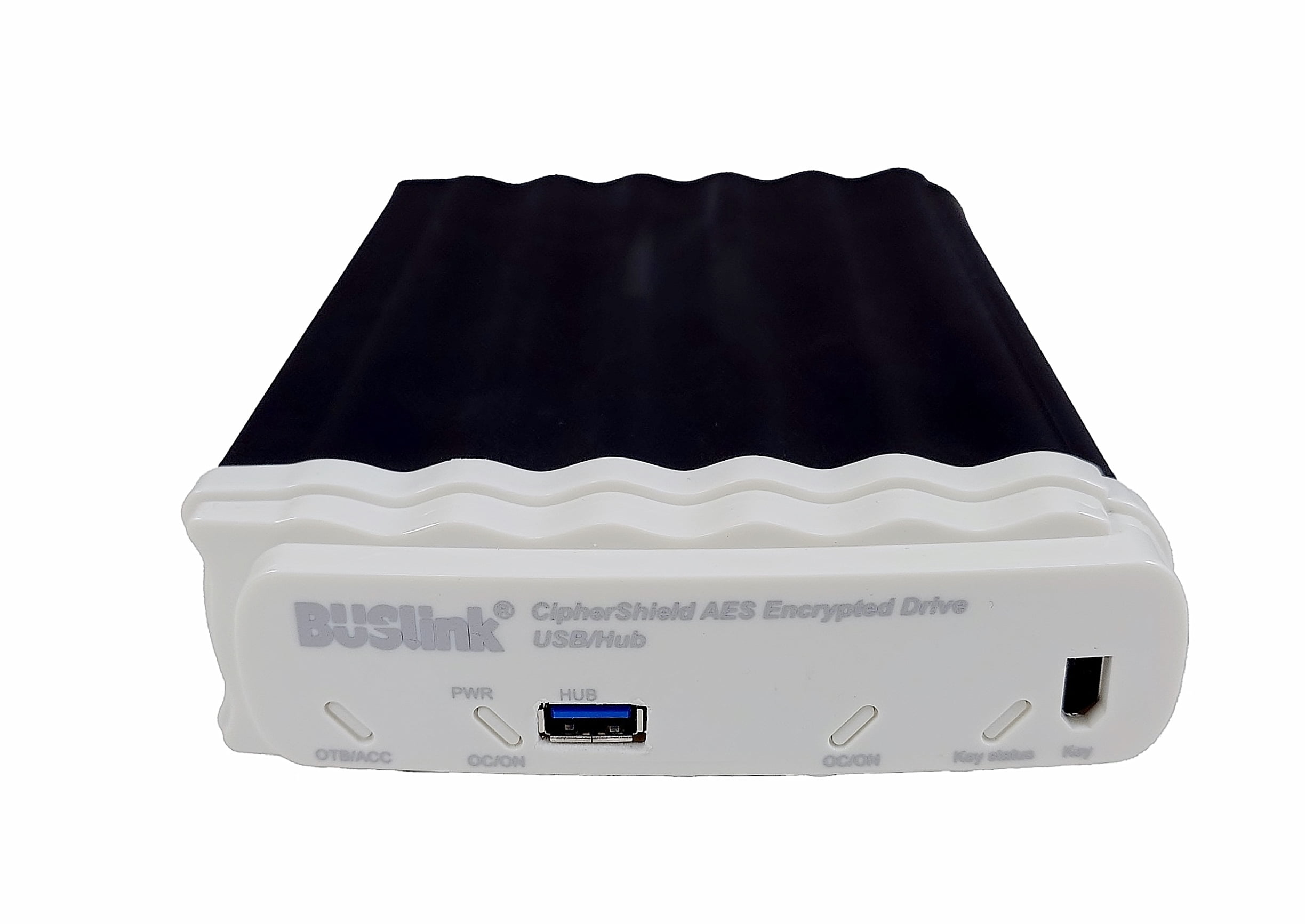 CSX-2THA 2TB HDD 1-port Hub USB 3.2 Gen 2/eSATA CipherShield 512-bit AES FIPS 140-2 HIPAA Encrypted External Secure Drive