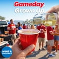 thumbnail image 4 of GoBig 9 oz Plastic Party Cups for Wine & Cocktails - 100 Count Disposable Plastic Cups for Alcohol, 4 of 6