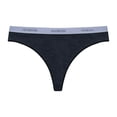 thumbnail image 2 of Tanga Fruit Of The Loom para Mujer, Suave con Elástico Negro Talla M, 2 of 4