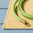 thumbnail image 3 of SAFAVIEH Courtyard Madeline Geometric Indoor/Outdoor Area Rug, Gold/Gold, 5'3" x 7'7", 3 of 6