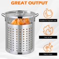thumbnail image 2 of Freidora de pavo ROVSUN 30QT con estufa de propano de 55,000 BTU, 2 of 7