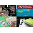 thumbnail image 4 of Color Coding Labels 3/8" Round 10 mm, White Dot Stickers, 0.375 inch rounds sticker by Royal Green, 4 of 7