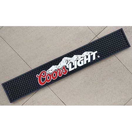 Pacifico Clara Professional Bar Mat - Heavy Duty Rubber Spill & Drip Mat, 23.5x3.5 Inches