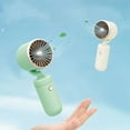 thumbnail image 4 of ZheElen ABS Mini Fan With Strong Battery Life And Three Speeds For Customized Comfort Handheld Fan Small Fan pink, 4 of 6