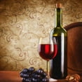 thumbnail image 2 of Greene, Taylor 15x15 Gold Ornate Wood Framed with Double Matting Museum Art Print Titled - Wine II, 2 of 4