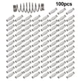 thumbnail image 1 of 100 Pcs Hameçons à Ressort pour Appâts, Accessoires de Piège à Leurres, 1 of 10