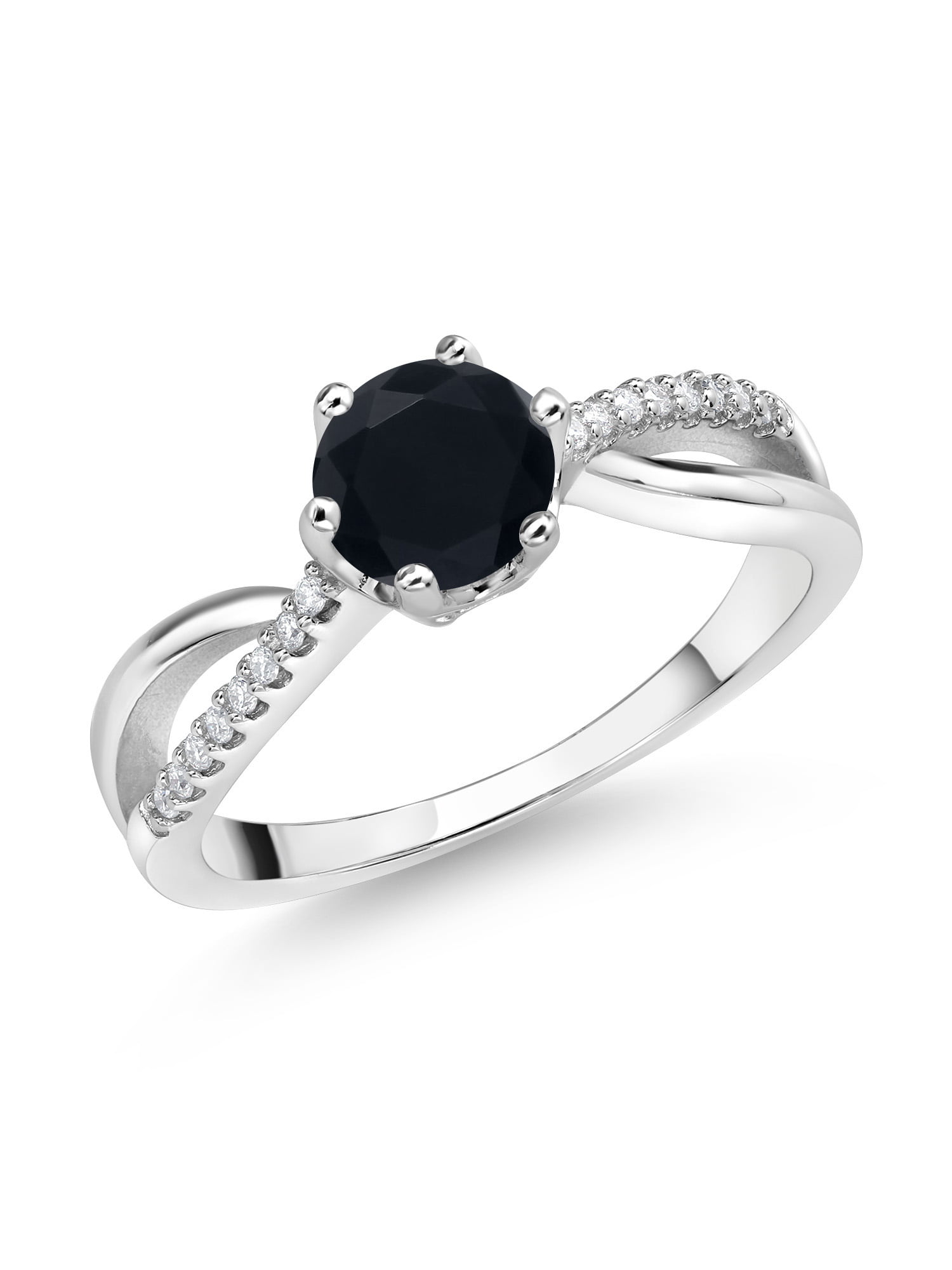 945 Details about   6 Carat Black Cubic Zirconia 925 Sterling Silver Cocktail Ring For Women 