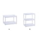 thumbnail image 5 of Injueey Organizar la cocina, práctico y elegante, estante debajo del fregadero, gabinete de almacenamiento para fregadero, trucos de cocina Almacenamiento y organización del hogar Blanco 3 capas, 5 of 6