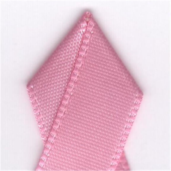 Papilion R074300060153100Y .25 in. Single-Face Satin Ribbon 100 Yards - Sherbet