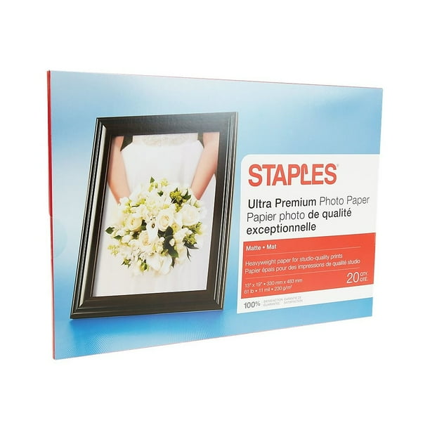 staples hp photo paper