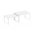 thumbnail image 2 of Furinno Ravel Multipurpose Expandable, Stackable Kitchen Counter Shelves, Set of 2, White/White, 2 of 7