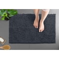 thumbnail image 3 of Bathroom Mat By LuxUrux-Extra-Soft Plush Bath Shower 20 x 30'' Bath Mat,1'' Chenille Microfiber Material, Super Absorbent Shaggy Bath Rug. Machine Wash & Dry, 3 of 9