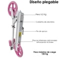 thumbnail image 3 of Scooter Patin Del Diablo Ajustable Plegable Adultos Iciqlo Color Rosa, 3 of 4